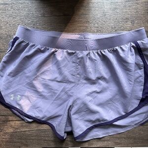 *UNDER ARMOUR* Purple Athletic Shorts Size Large